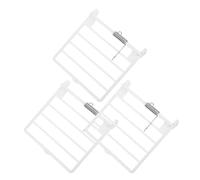 YARNOW 3pcs Hanging Bird Cage Door Accessory with Fixed Spring for Easy Installation Safe and Reliable Parrot Cage Replacement for Various Birdcages No Mess Bird Seed