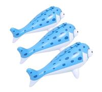 YARNOW 3pcs Inflatable Floating Fish for Easy Inflation Ocean Animal Pool Inflatables for Water Play Fun Fish-shaped Swimming Companion for Boys and Birthday Party Supplies