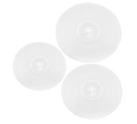 YARNOW 3pcs Low Volume Mute Cymbals for Drum Kit Sturdy Silent Cymbal Durable Percussion Instrument Accessory for Jazz and Drumming
