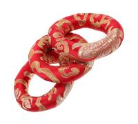 YARNOW 3pcs Meditation Sound Bowl Cushion Handmade Tibetan Singing Bowl Mat with Durable Cotton for Relaxation Prayer and Buddhist Practices Diameter Red