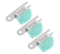 YARNOW 3pcs Metal Cassette Recorder Head Replacement for Dual Track Tape Decks with Sturdy Bracket and Button Assembly, Sturdy Stereo Recording Magnetic Head Resistant to Daily Wear,