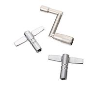 YARNOW 3pcs Metal Drum Keys Tuning Tools for Drum Set Wrench Drumming Accessories