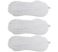 YARNOW 3pcs Newborn Diaper, Cotton Diaper, Washable, Portable, Breathable, White, for Newborns and Babies, for Cribs and Other Places