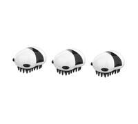 YARNOW 3pcs Pet Bathing Brush for Dogs Soft Rubber Bristles for Gentle Grooming and Massaging for Pet Bathing and Shedding Portable and Design