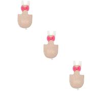 YARNOW 3pcs Pet Birds Flight Suit Diaper Washable Reusable Bird Nappies for Parrots Cockatiels and Parakeets Lightweight Breathable Design for Daily Wear and Outdoor Use Light Pink