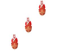 YARNOW 3pcs Pet Parrot Flying Suit Diaper Pants for Cockatiels and Parakeets Lightweight and Easy to Clean Chic Red for Preventing