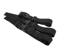 YARNOW 3Pcs Replacement Harness Straps for High Chair and Stroller, 1.2M Safety Belt Set with 3.8Cm Wide Adjustable Straps for Security and Feeding Chair Safety