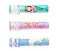 YARNOW 3Pcs Rotating Kaleidoscope Educational for Cognitive Kaleidoscope for Birthdays and Parties Lightweight and Safe Material