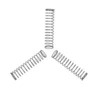 YARNOW 3Pcs Silver Trumpet Button Springs Set, Small Size Valve Button Accessories, Replacement Fittings for Trumpet Maintenance and Repair