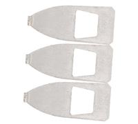 YARNOW 3Pcs Violin Bow Tips Durable Metal Tips Replacement Parts for Stringed Instruments Easy Install Violin Fittings Compatible with Various Bows for Music Schools and Teachers