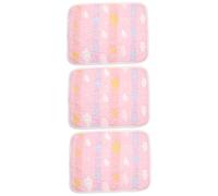 YARNOW 3Pcs Washable Bed Pads for Kids Toddler Bed Wetting Protection Reusable Incontinence Underpads for Baby Mattress and Bedding Protection