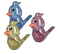 YARNOW 3pcs Water Bird Whistles Plastic Whistle for Party Favors Musical Props Lightweight Easy to Carry Encourages Music Aesthetic Education