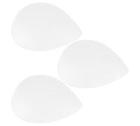 YARNOW 3pcs Women's Silicone Swimwear Private Parts Concealer Pad for Period Protection Reusable Invisible Swim Pad for Swimsuit Under Leggings