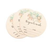 YARNOW 3pcs Wooden Baby Announcement Sign for Nursery Newborn Welcome Sign with Cartoon Pattern Smooth Surface Decorative Home Decor