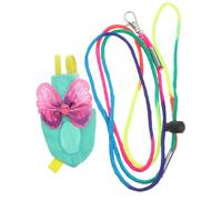 YARNOW 3sets Bird Diapers Leash for Parrots Washable Flight Clothes Suit for Birds Comfortable and Lightweight Design for Outdoor Activities