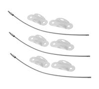 YARNOW 3sets Furniture Falling Device Nylon Proofing Kit for Boy Girl Safety Wall Anchors for Bookcase Cabinet Straps for Home Furniture Anchors