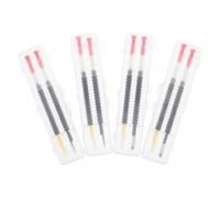 YARNOW 4 Pairs Yellow Plastic Beekeeping Grafting Needles for Queen Rearing, Hive Moving Tool for Larva Transfer, Professional Bee Rearing Supplies for Beekeepers