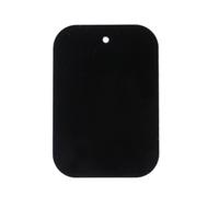 YARNOW 4 Pcs Self Adhesive Metal Mount Plates for Magnetic Car Phone Holder, 2 Rectangular 65x45mm and 2 round 40mm, Smooth Design with No Bulk for Tablets and Electronic Devices, for Car