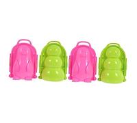 YARNOW 4 Pcs Snow Clip Winter Outdoor Playthings Maker Tools for Boys Lightweight Safe Mold Set Random Color