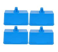 YARNOW 4 pcs Thickened Snow Brick Molds for Winter Lightweight Snow Blocks Maker with Smooth Handle for Building Castles Igloos and Walls Random Color