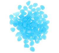 YARNOW 400pcs Glow in the Dark Rocks - Luminous Stones Rocks - Resin Decorative Pebbles for Fish Tank Aquarium, Garden Pathway Patio Yard