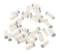 YARNOW 40pcs Billiard Pool Cue Tip Replacement Covers Plastic Protective Tips for Cue Sticks, Precise Fitting and Portable Design, Suitable for Table Game and Bar Use, Available in 9mm