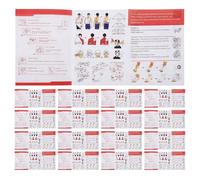 YARNOW 40pcs Outdoor Survival Cards Manual Compact Wilderness Emergency Guide Self-Rescue Tips and Survival Safety Procedures for Camping and Hiking