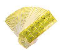 YARNOW 450pcs Static Warning Stickers Paper Electrostatic Warning Decals Yellow Reliable Not Easy to Fall Safety Sign for Industrial Use