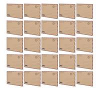 YARNOW 48pcs Vintage Kraft Paper Envelopes with Smooth Writing Surface for Business Invitations and Party Invitation, Retro Old-Fashioned Mail Envelopes Suitable for Greeting Cards