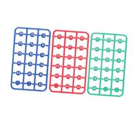 YARNOW 49pcs Raffle Balls with Clear Numbers Portable Bingo Game Lottery Balls for Party Entertainment and Holiday Drawing Activities