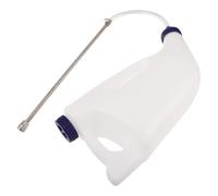 YARNOW 4l Calf Feeding Bottle with Handle Stainless Steel Tube Nursing Feeder for Livestock Calf Medication Dispenser and Milk Feeder Accessory for Farm Animals