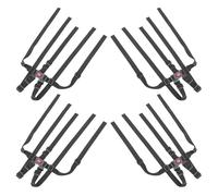 YARNOW 4pcs Adjustable Five-Point High Chair Straps for Stroller Safety Harness Wear-Resistant with Quick Release Buckle Secure Seating for Boy Girl