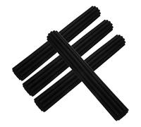YARNOW 4pcs Carbonized Moxa Sticks 3x24cm Sootless Herbal Moxibustion Rolls for Traditional Acupuncture Therapy and Comfort Heating at Home