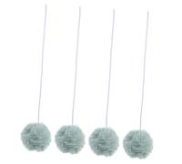 YARNOW 4pcs Cat Tree Replacement Ball Toys with Bells Interactive Scratching Post Accessories for Engaging Play Adaptable Design for Home Use Increases Cat Activity and Fun