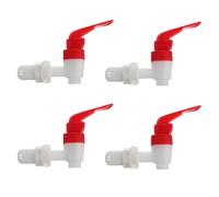 YARNOW 4pcs Dispenser Tap Faucet Replacement with Stable Installation and Flow Control for Home Brew Wine Barrel and Beverage Serveware
