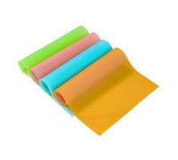 YARNOW 4pcs Eva Refrigerator Shelf Liners Non Slip Fridge Mats Cuttable and Washable Shelf Liners for Kitchen and Refrigerator Stability Feature