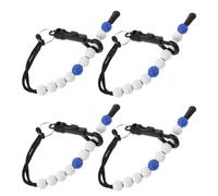 YARNOW 4pcs Golf Bead Score Counter Lightweight Wrist Scoring Tool for Outdoor Golfing Quick Stroke Indicator for Skill Improvement Weather Resistant Design