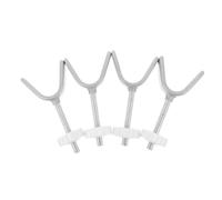 YARNOW 4pcs M10 Metal Y Shape Gate Hardware Minimalist Contemporary Stair Gate Fittings Adaptive Fit Pressure Mounted Security Accessories for Safety