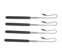 YARNOW 4pcs Metal Extendable Puppet Control Hand Rods Adjustable Puppet Arm Control Sticks for Hand Movement