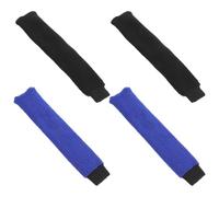 YARNOW 4pcs Microfiber Non Slip Racket Grip Sleeve for Tennis and Pickleball Rackets, Sweat Absorbent Handle Wrap Cover, Soft Breathable Overgrip Protector Preventing Drops for High