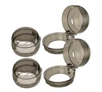YARNOW 4pcs Modern Gas Stove Hob Cover Stove Knob Safety Covers for Childproofing
