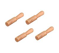 YARNOW 4pcs Nepalese Buddha Singing Bowl Wooden Mallets Stick Set Small 12cm Handcrafted Meditation Sound Bowl Accessories for Sound and Chanting