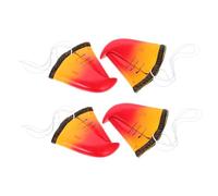 YARNOW 4pcs Parrot Beak Nose Props Set, Simulation Fake Parrot Nose Half Face Mask for Animal Cosplay, Halloween Party Costume Accessory for Adults