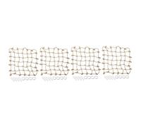 YARNOW 4pcs Parrot Climbing Net Hammock Design Bird Plaything for Parrot Cage Easy Installation and Fun Activity for Birds for Climbing and Exploring