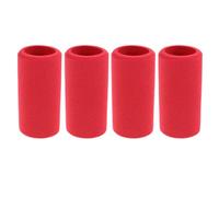 YARNOW 4pcs Portable Sponge Protective Cover for Bike Pump Head Soft Replaceable Sleeve for Damage Prevention Suitable for Outdoor and Mountain Bikes