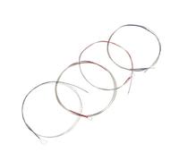 YARNOW 4pcs Practical Pipa Strings Full Premium Replacement Strings Crisp Resonant Sound for Pipa Performance and Practice