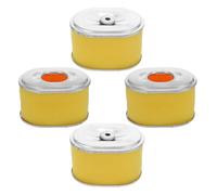 YARNOW 4pcs Replacement Air Filter for 168f Gasoline Engine, Efficient Filtration Paper and Sponge Material, Easy Installation for Micro Tiller and Water Pump in Dusty Environments