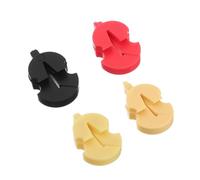 YARNOW 4pcs Rubber Violin Mutes Practice Violin Sordine Mute Devices Fiddles Silencers Accessories