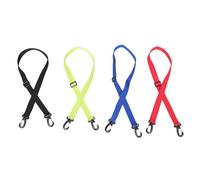 YARNOW 4Pcs Ski Boot Carrier Straps 25Mm X 1.5M Set with Red, Blue, Black, Light Green Portable Snowboard and Roller Skate Leashes for Easy Outdoor Winter Sports Transport