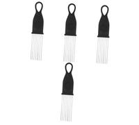 YARNOW 4pcs Stainless Steel Guiro Instrument for Educational Musical Easy to Use Percussion Brush for Parties Concerts Early Music Learning